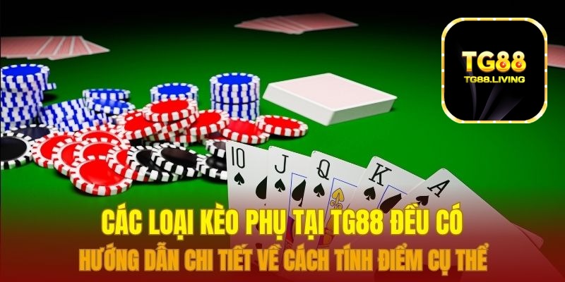 Các loại kèo phụ tại TG88 đều có hướng dẫn chi tiết về cách tính điểm cụ thể